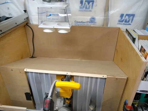 Miter saw station top